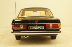 Mercedes 230E (W123) 1980, black, 183711, Norev 1:18