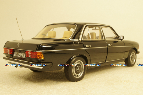 Mercedes 230E (W123) 1980, black, 183711, Norev 1:18