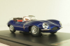 Jaguar XK SS Cabriolet 1957, blue metallic, PRD534, Premium X 1:43