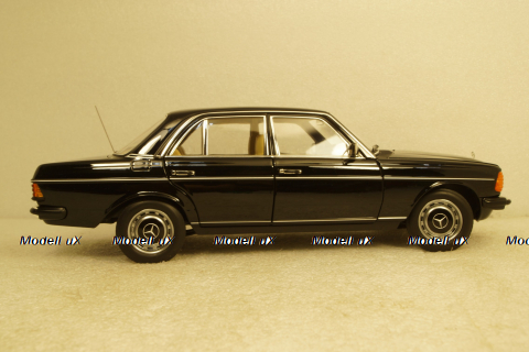 Mercedes 230E (W123) 1980, black, 183711, Norev 1:18