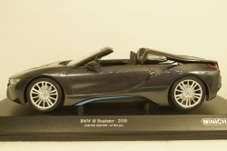 BMW I8 Roadster (I15) 2017 grey metallic, 155027030, Minichamps 1:18