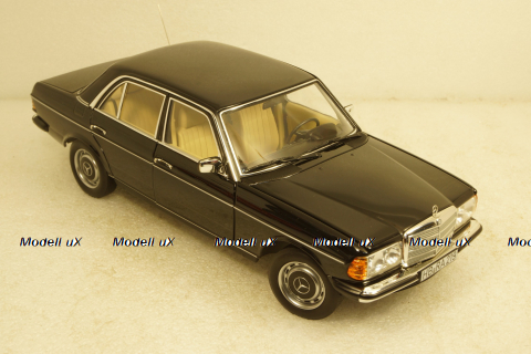 Mercedes 230E (W123) 1980, black, 183711, Norev 1:18