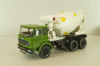 Fiat 697 NP mixer truck 1969, green/grey, CAMD082, Camion D'epoca #84, Deagostini 1:43