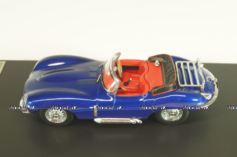 Jaguar XK SS Cabriolet 1957, blue metallic, PRD534, Premium X 1:43