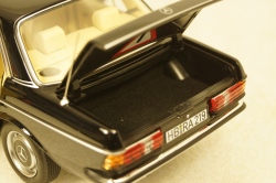 Mercedes 230E (W123) 1980, black, 183711, Norev 1:18