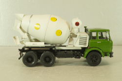 Fiat 697 NP mixer truck 1969, green/grey, CAMD082, Camion D'epoca #84, Deagostini 1:43