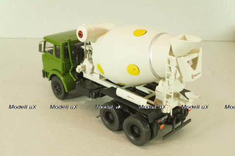 Fiat 697 NP mixer truck 1969, green/grey, CAMD082, Camion D'epoca #84, Deagostini 1:43