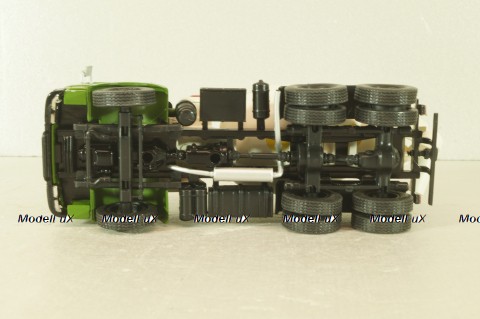 Fiat 697 NP mixer truck 1969, green/grey, CAMD082, Camion D'epoca #84, Deagostini 1:43