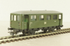 Вагон пассажирский DR #531-431  2-axel, green, E647 5/314-01, Piko 1:87