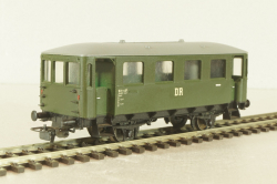 Вагон пассажирский DR #531-431  2-axel, green, E647 5/314-01, Piko 1:87