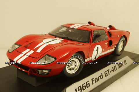 Ford GT-40 MK II #1 winner 12h Sebring 1966 Miles, Ruby, Shelby Collectibles 1:18