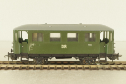 Вагон пассажирский DR #531-431  2-axel, green, E647 5/314-01, Piko 1:87