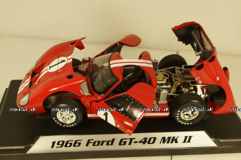 Ford GT-40 MK II #1 winner 12h Sebring 1966 Miles, Ruby, Shelby Collectibles 1:18