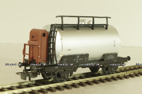 Вагон-цистерна, 2-х осный, DR, #52-02-29, silver, 5/6408-019, Piko 1:87 HO