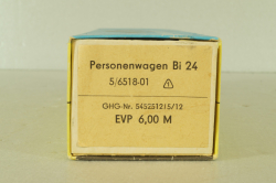 Вагон пассажирский Bi 24 2-axel DR #343-207, green, 5/6518-01, Piko 1:87, Piko 1:87
