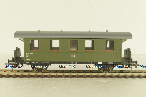 Вагон пассажирский Bi 24 2-axel DR #343-207, green, 5/6518-01, Piko 1:87, Piko 1:87
