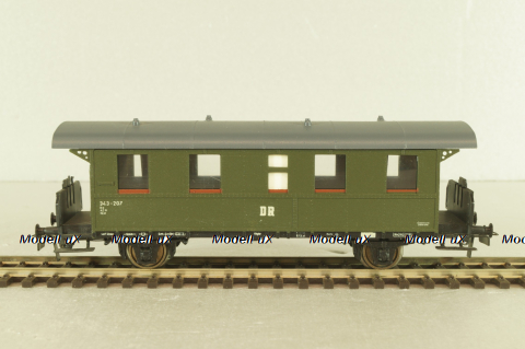 Вагон пассажирский Bi 24 2-axel DR #343-207, green, 5/6518-01, Piko 1:87, Piko 1:87