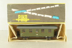 Вагон пассажирский Bi 24 2-axel DR #343-207, green, 5/6518-01, Piko 1:87, Piko 1:87