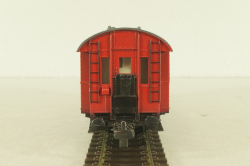 Passenger wagon Bi 33 2-axel, DB #140048, red, 5452512/5/18, Piko 1:87