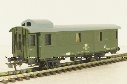 Вагон-багажный, 2-х осный, DR, #50 50 93-26 215 0, green, 5/536-820, Piko 1:87 HO
