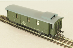 Вагон-багажный, 2-х осный, DR, #50 50 93-26 215 0, green, 5/536-820, Piko 1:87 HO