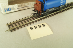 Вагон-цистерна "ARAL", 2-х осный, DB, эпоха III #503197, blue, 54266, Piko 1:87 HO