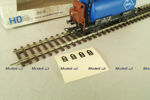 Вагон-цистерна "ARAL", 2-х осный, DB, эпоха III #503197, blue, 54266, Piko 1:87 HO