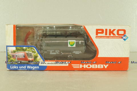 Вагон-цистерна "BP", 2-х осный, DB, эпоха IV #23 80 706 6 178-0, grey, 57714, Piko 1:87 HO