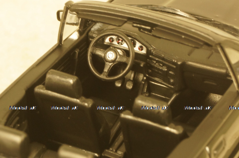 BMW M3 E30 Cabrio 1988, blackmetallic, 940020334, Maxichamps 1:43