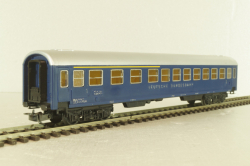 Вагон пассажирский 1-2 класс, 4-х осный 1-2-st classe, DB, blue/silver, 389, Kleinbahn 1:87 HO