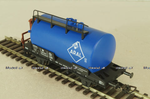 Вагон-цистерна "ARAL", 2-х осный, DB, эпоха III #503197, blue, 54266, Piko 1:87 HO