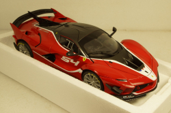 Ferrari FXX-K Evoluzione #54 red, Burago 1:18