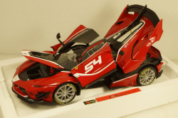 Ferrari FXX-K Evoluzione #54 red, Burago 1:18