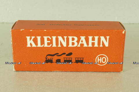 Вагон грузовой крытый, 2-х осный, ÖBB  Villach  50244 Gr, эпоха IV, brown, 300, Kleinbahn 1:87 HO