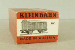 Вагон грузовой крытый, 2-х осный, ÖBB  Villach  50244 Gr, эпоха IV, brown, 300, Kleinbahn 1:87 HO