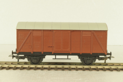 Вагон грузовой крытый, 2-х осный, ÖBB  Villach  50244 Gr, эпоха IV, brown, 300, Kleinbahn 1:87 HO