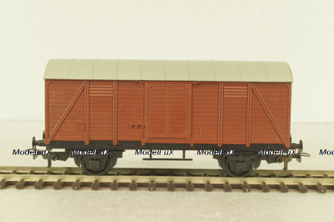 Вагон грузовой крытый, 2-х осный, ÖBB  Villach  50244 Gr, эпоха IV, brown, 300, Kleinbahn 1:87 HO