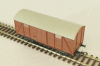 Вагон грузовой крытый, 2-х осный, ÖBB  Villach  50244 Gr, эпоха IV, brown, 300, Kleinbahn 1:87 HO