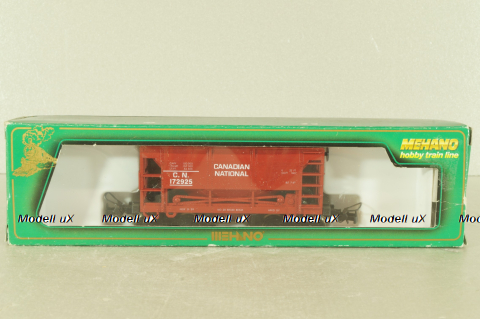 Вагон для перевозки руды Canadian National, 4-х осный, темно-красный, HO, T051-29515, Mehano 1:87