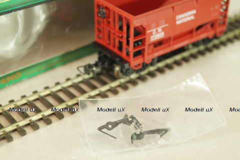 Вагон для перевозки руды Canadian National, 4-х осный, темно-красный, HO, T051-29515, Mehano 1:87