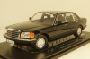 Mercedes 560 SEL S-Klass (W126) 1985 черный, iScale 1:18