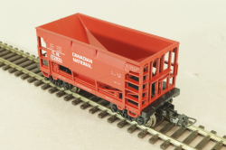 Вагон для перевозки руды Canadian National, 4-х осный, темно-красный, HO, T051-29515, Mehano 1:87