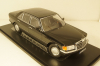 Mercedes 560 SEL S-Klass (W126) 1985 черный, iScale 1:18