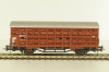 Вагон для перевозки животных "скотовоз", 2-х осный DB, коричневый, HO, 46035, Roco 1:87