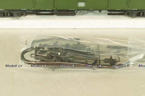 Вагон багажный, 4-х осный DB, зеленый, HO, 44439, Roco 1:87