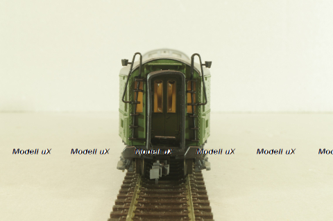 Вагон багажный, 4-х осный DB, зеленый, HO, 44439, Roco 1:87