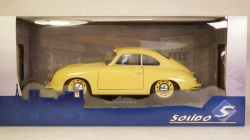 Porsche 356A yellow, S1802805, Solido 1:18