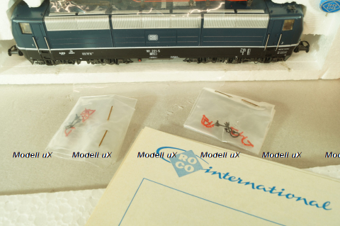 Lokomotive Electric BR 181 4-х осный DR, эпоха IV, blue, 4142, ROCO 1:87