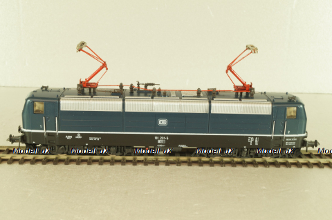 Lokomotive Electric BR 181 4-х осный DR, эпоха IV, blue, 4142, ROCO 1:87