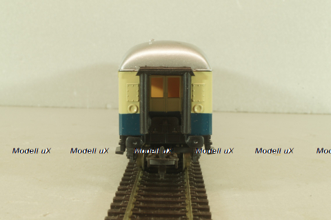 Вагон пассажирский, 2-й класс, 4-х осный, DB, 2st class, blue/beige/silver, 309170, Lima 1:87 HO